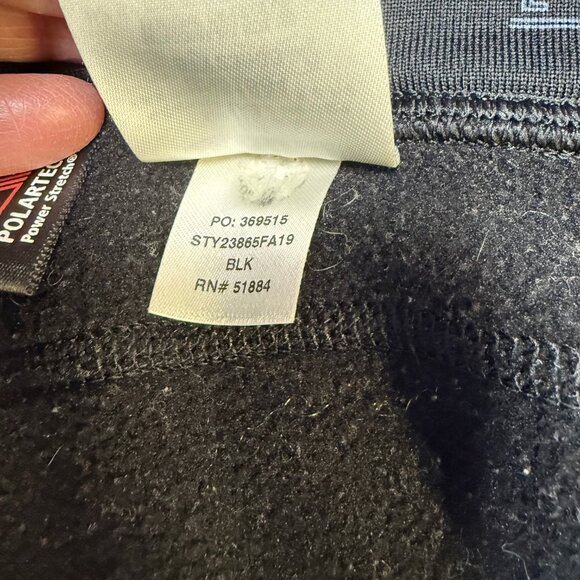 Patagonia Crosstrek Bottoms Large Black Fleece Lined Hiking Tights EUC - Picture 7 of 10